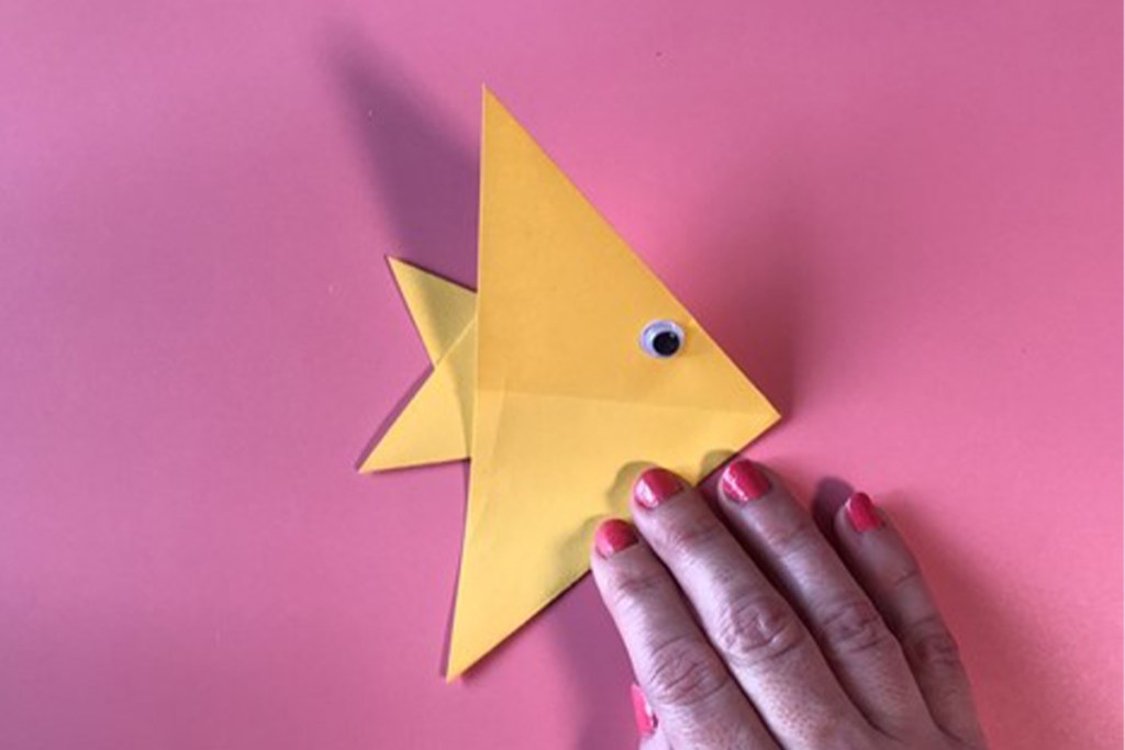 فواید اوریگامی کودکان - اوریگامی ماهی