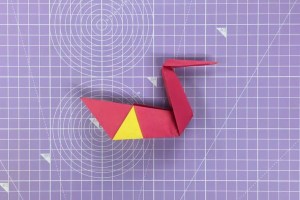 فواید اوریگامی برای کودکان - اوریگامی قو