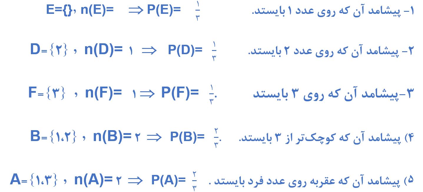 پاسخ سوال 1 بخش ب فعالیت صفحه 16 ریاضی نهم
