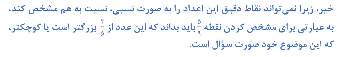 پاسخ سوال 1 فعالیت صفحه 20 ریاضی نهم