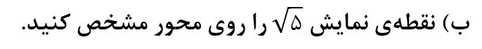 سوال 3 بخش ب کار در کلاس صفحه 25 ریاضی نهم