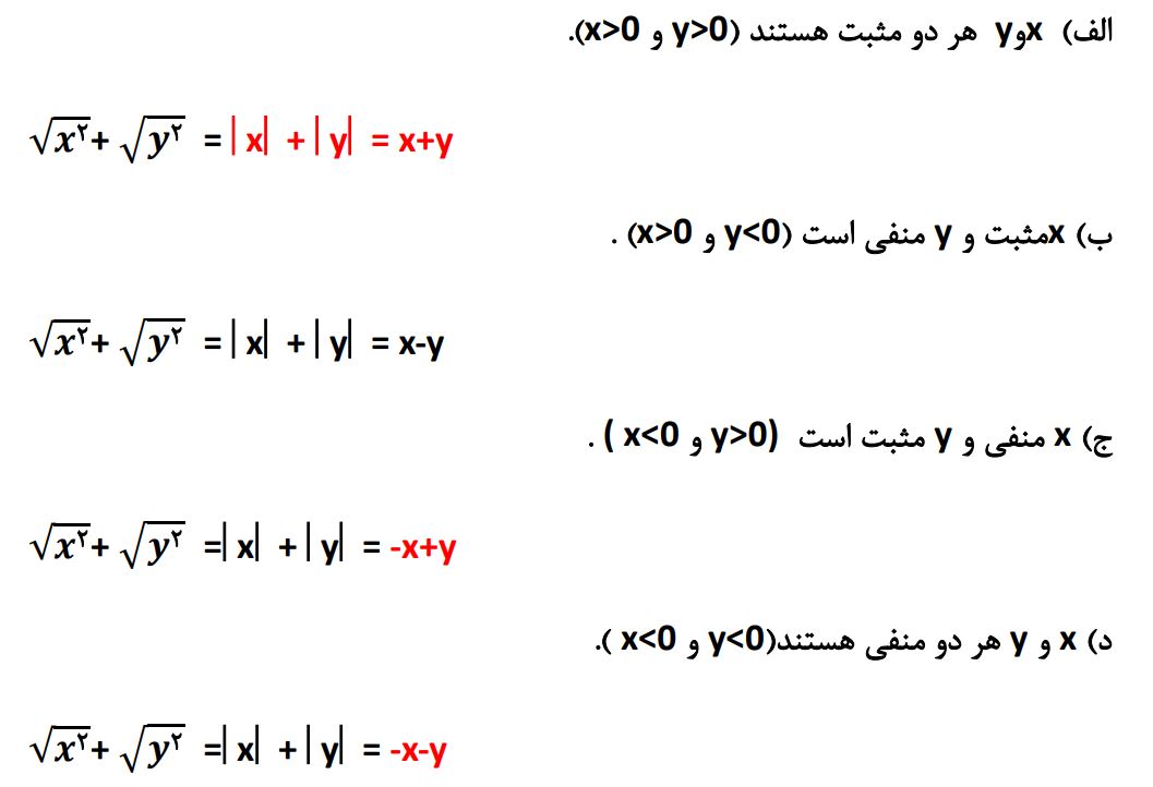 پاسخ سوال 3 کار در کلاس صفحه 69 ریاضی نهم