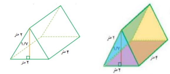 شکل سوال 4 تمرین صفحه 78 ریاضی هفتم