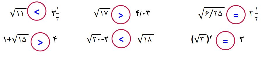 پاسخ سوال 2 تمرین صفحه 112 ریاضی هشتم