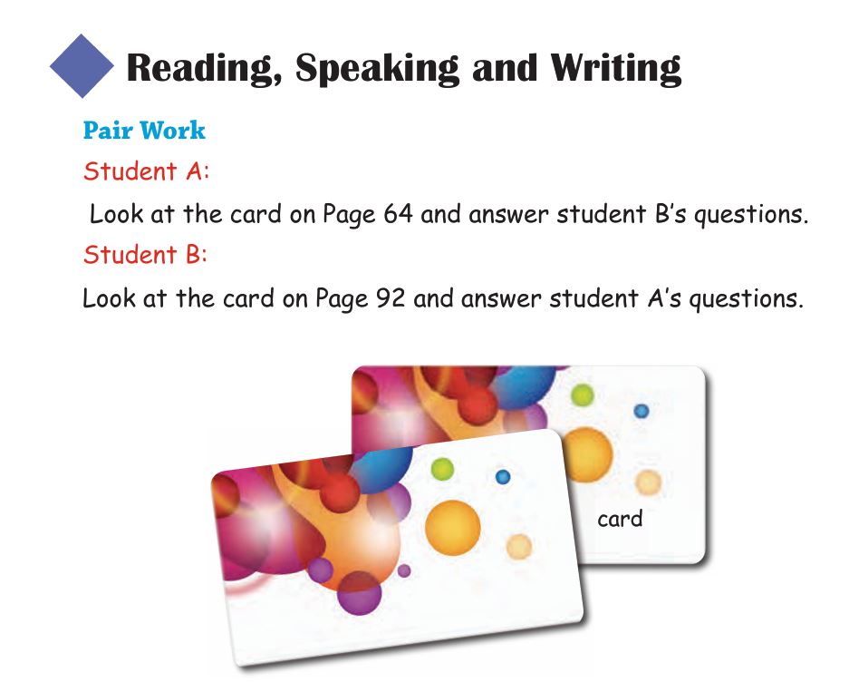 Reading, Speaking and Writing صفحه 17 انگلیسی هشتم
