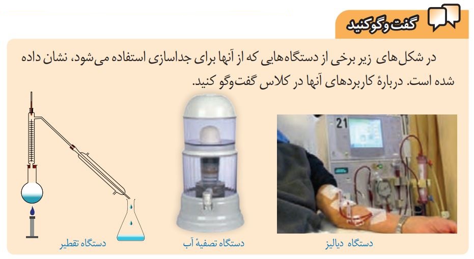 گفت و گو کنید صفحه 8 علوم هشتم
