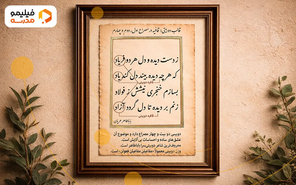 قالب دوبیتی